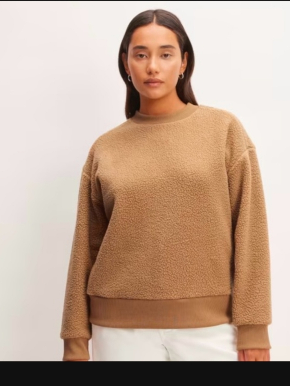 Everlane | The ReNew Fleece Oversized Crew | Size L